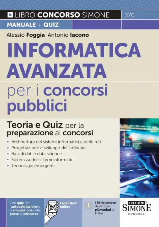 Immagine 0 di Informatica Avanzata - Concorsi Pubblici - Teoria + Quiz