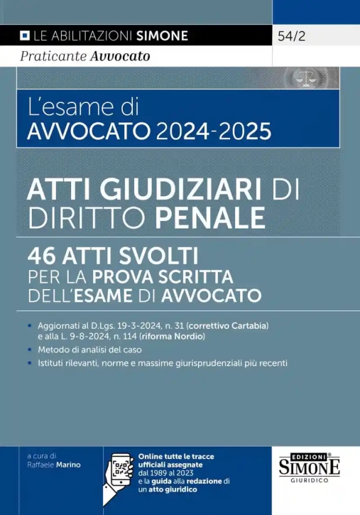 Immagine 0 di Atti Giudiziari Dir.penale Avvocato