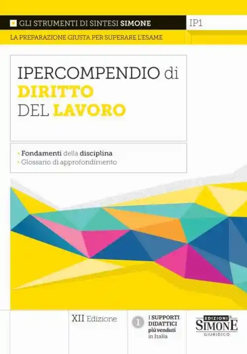 Immagine 0 di Ipercompendio Diritto Del Lavoro 12ed.