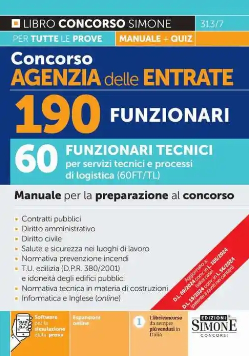 Immagine 0 di 60 Funzionari Serv.tecnici Ag.entrate