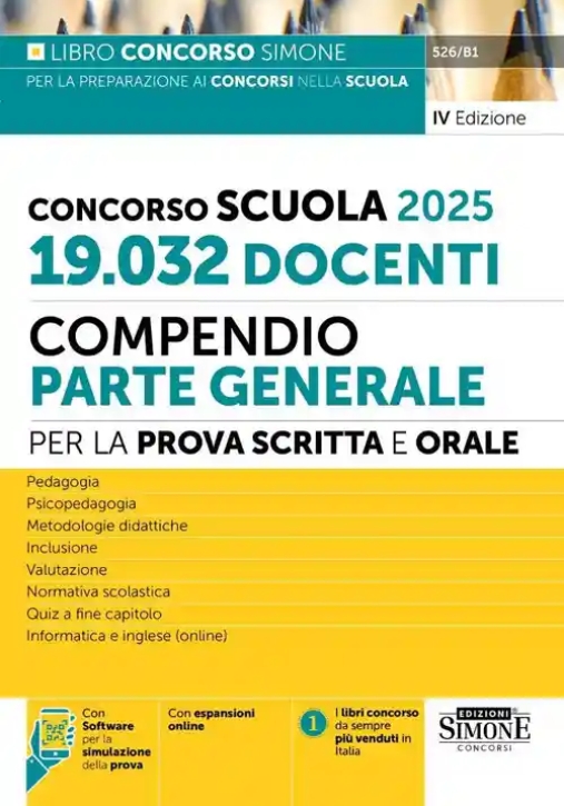 Immagine 0 di Compendio Parte Generale Conc.cattedra