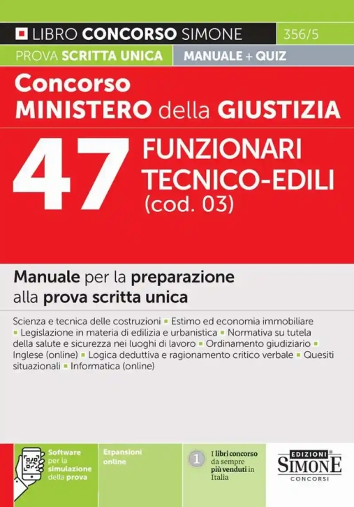 Immagine 0 di 47 Funzionari Tec.edili Min.giustizia