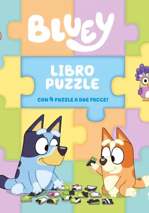 Immagine 0 di Bluey. Libro Puzzle. Ediz. A Colori