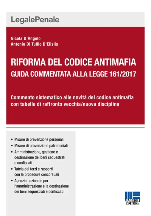 Immagine 0 di Riforma Codice Antimafia