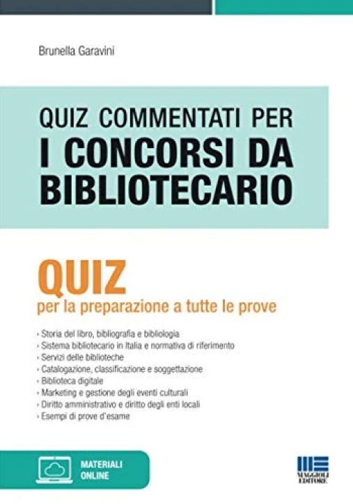 Immagine 0 di Quiz Comm.concorsi Da Bibliotecaro