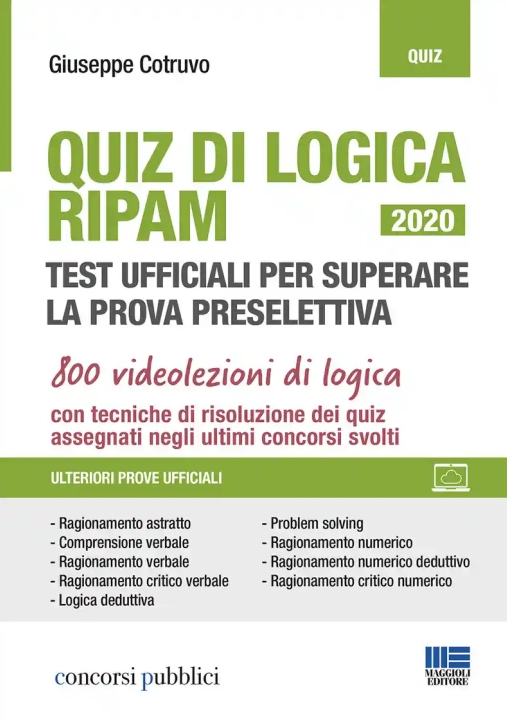 Immagine 0 di Quiz Logica Ripam