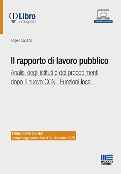 Immagine 0 di Rapporto Lavoro Pubblico 2ed.