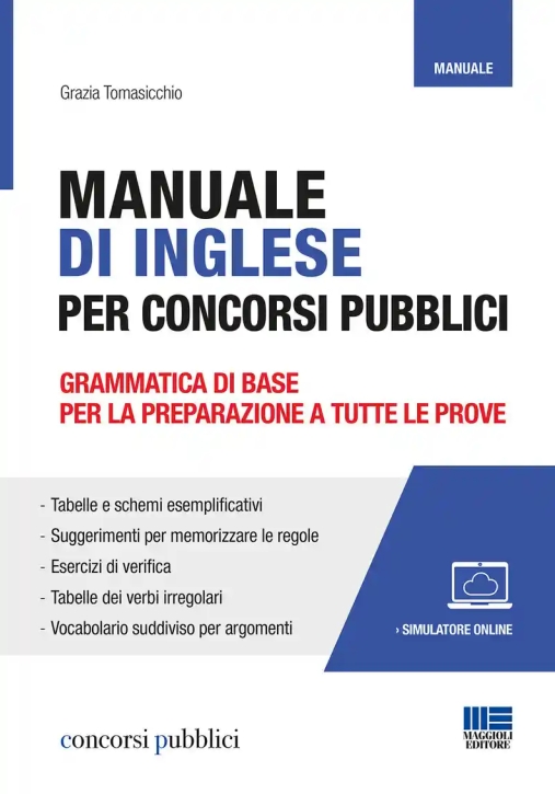 Immagine 0 di Manuale Grammatica Inglese Concorsi