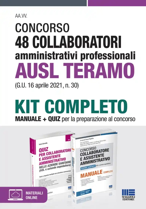 Immagine 0 di Kit 48 Collab.amm.vi Prof.ausl Teramo