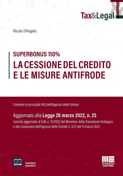 Immagine 0 di Superbonus 110%. La Cessione Del Credito E Le Misure Antifrode