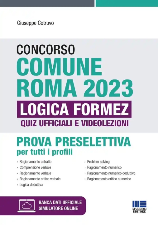 Immagine 0 di Concorso Comune Roma 2023 Prova Preselettiva Per Tutti I Profili