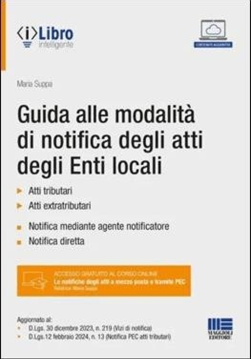 Immagine 0 di Guida Modalita' Notifica Atti Enti Loc.