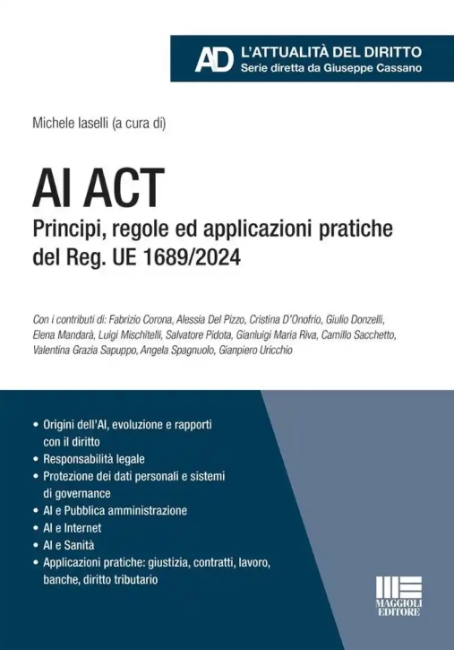 Immagine 0 di Ai Act Principi Regole Applicaz.168924