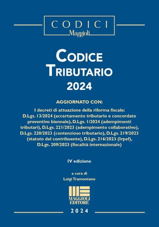 Immagine 0 di Codice Tributario 2024 4ed.