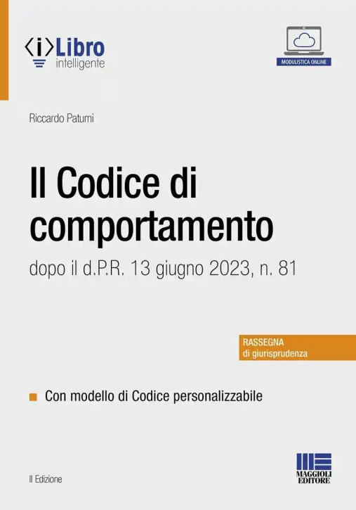 Immagine 0 di Codice Di Comportamento 2ed.