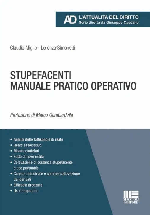 Immagine 0 di Manuale Tecnico Operativo Stupefacenti