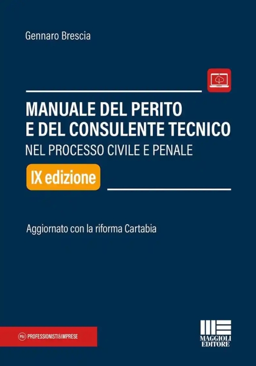 Immagine 0 di Manuale Perito Consul.tecnico Proc.9ed.