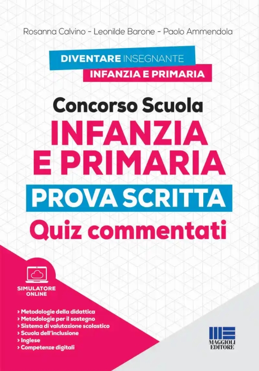 Immagine 0 di Scuola Infanzia Primaria P.scritta Quiz