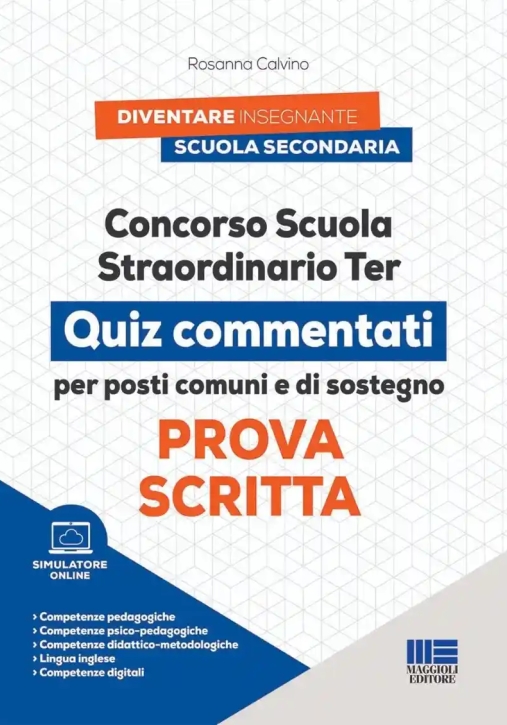 Immagine 0 di Concorso Scuola Straordinario Ter - Quiz Commentati