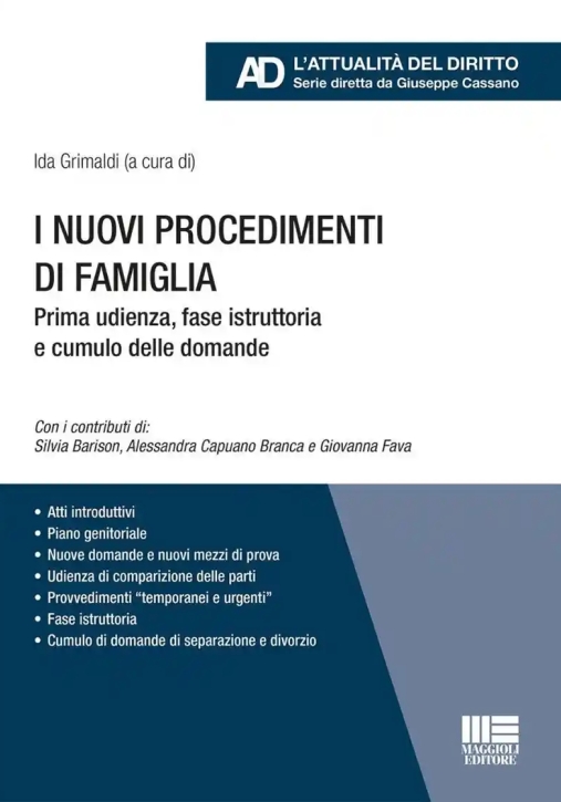 Immagine 0 di Nuovi Procedimenti Famiglia