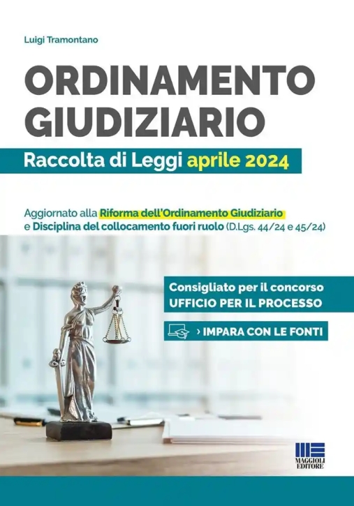 Immagine 0 di Ordinamento Giudiziario Racc.leggi 4-24