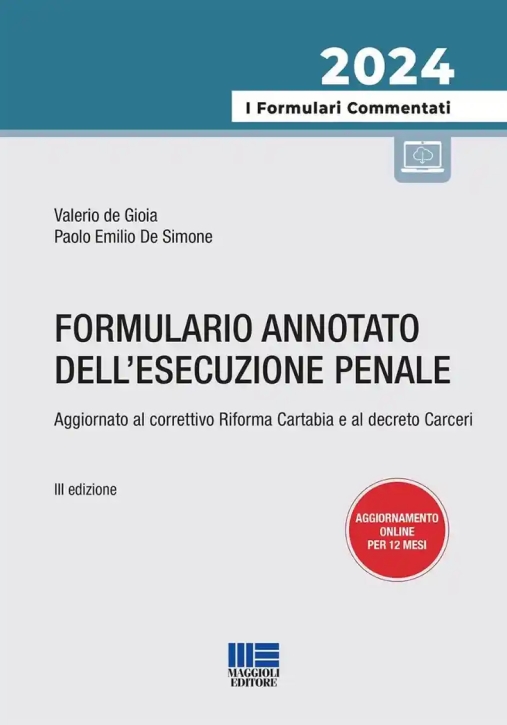 Immagine 0 di Formulario Annotato Dell'esecuzione Penale