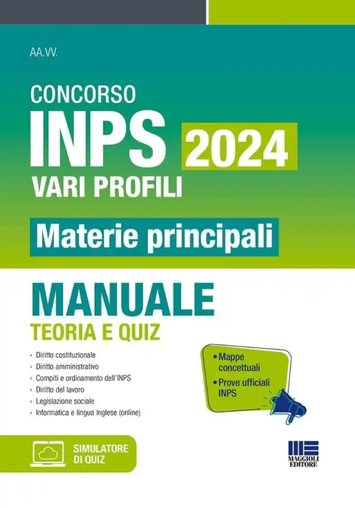 Immagine 0 di Inps 2024 Vari Profili Mat.princ.manuale