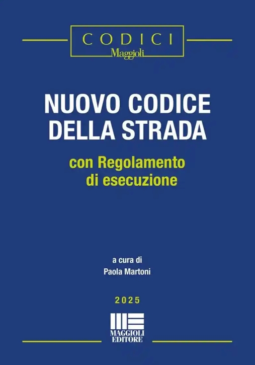 Immagine 0 di Nuovo Codice Strada Reg.esecuzione 2025