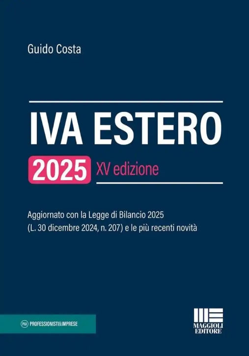 Immagine 0 di Iva Estero 2025 15ed