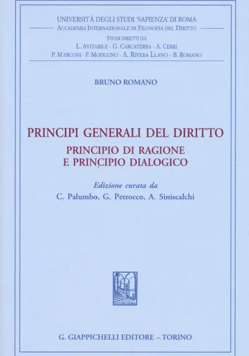 Immagine 0 di Principi Generali Del Diritto Romano