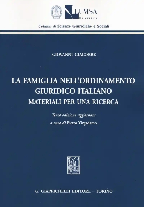 Immagine 0 di Famiglia Ordinam.giurid.italiano 3ed.