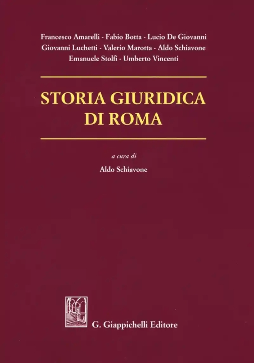 Immagine 0 di Storia Giuridica Di Roma