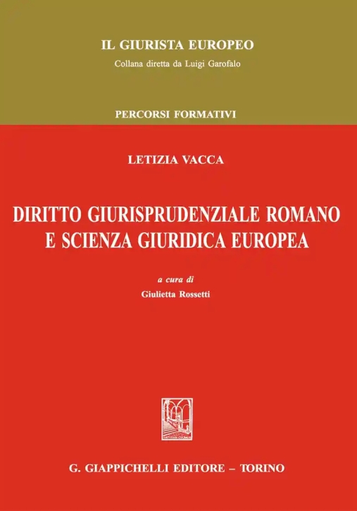 Immagine 0 di Diritto Giurisprudenz. Romano