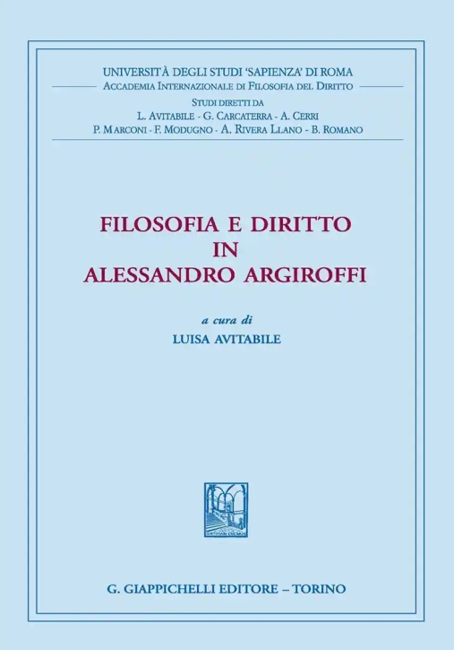 Immagine 0 di Filosofia E Diritto In Al.