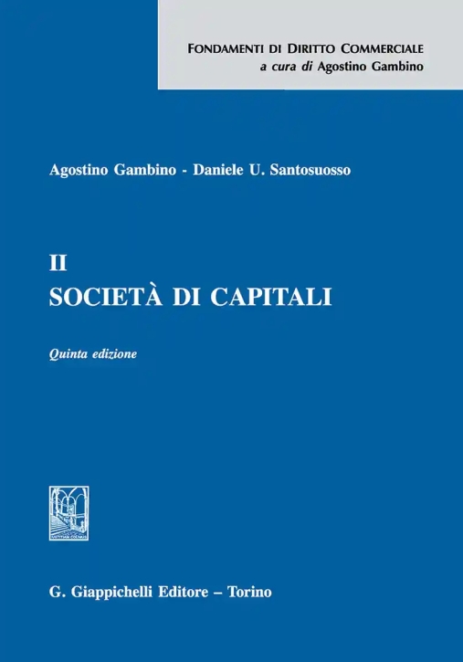 Immagine 0 di Societa' Di Capitali Ii 5ed.