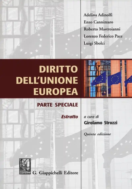 Immagine 0 di Diritto Unione Europea P.s.