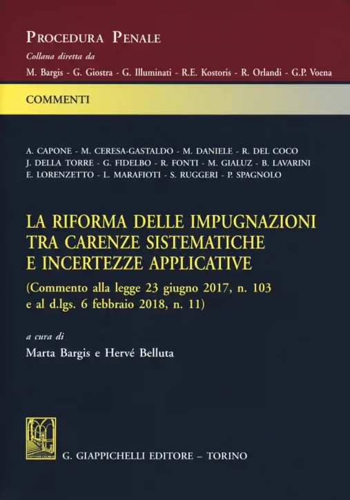 Immagine 0 di Riforma Impugnazioni