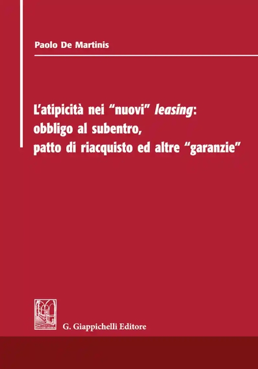 Immagine 0 di Atipicita' Nuovi Leasing