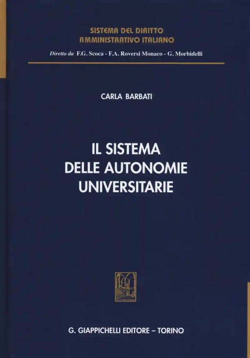 Immagine 0 di Sistema Autonomie Univ.