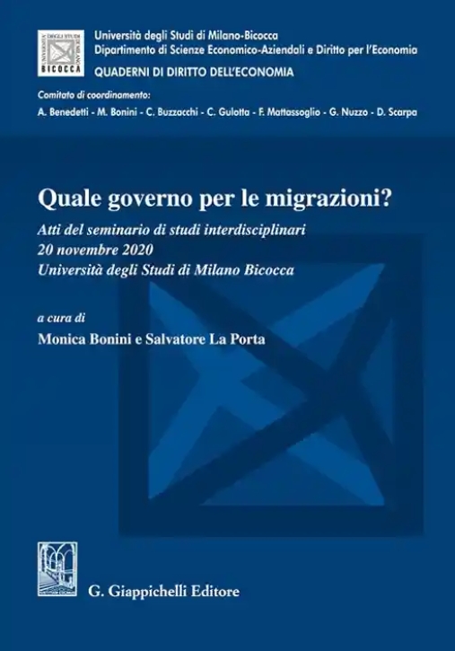 Immagine 0 di Quale Governo Per Le Migrazioni?