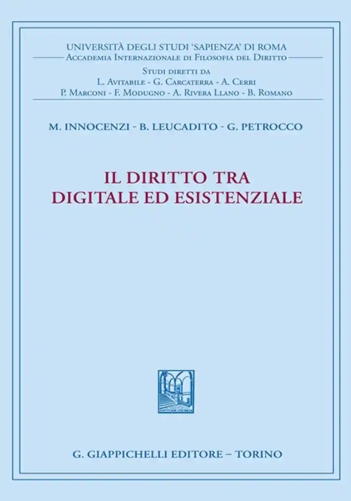 Immagine 0 di Diritto Tra Digitale Ed Esiste