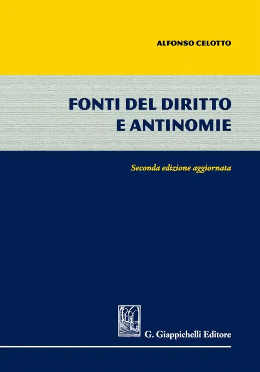 Immagine 0 di Fonti Del Diritto E Antinomie