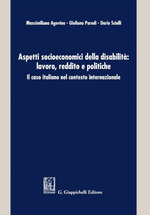 Immagine 0 di Aspetti Socioecon.disabilita