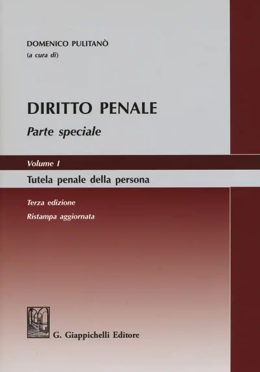 Immagine 0 di Diritto Penale Vol 1