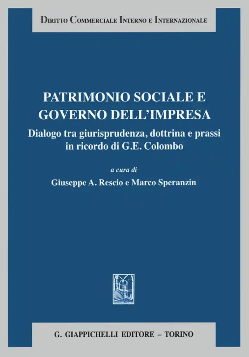 Immagine 0 di Patrimonio Sociale E Governo