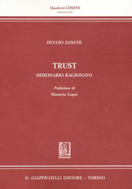 Immagine 0 di Trust Dizionario Ragionato