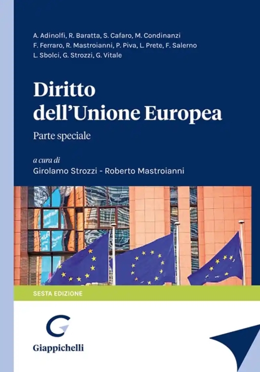 Immagine 0 di Diritto Unione Europea P.spec.6ed.