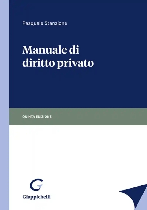 Immagine 0 di Manuale Diritto Privato 5ed.