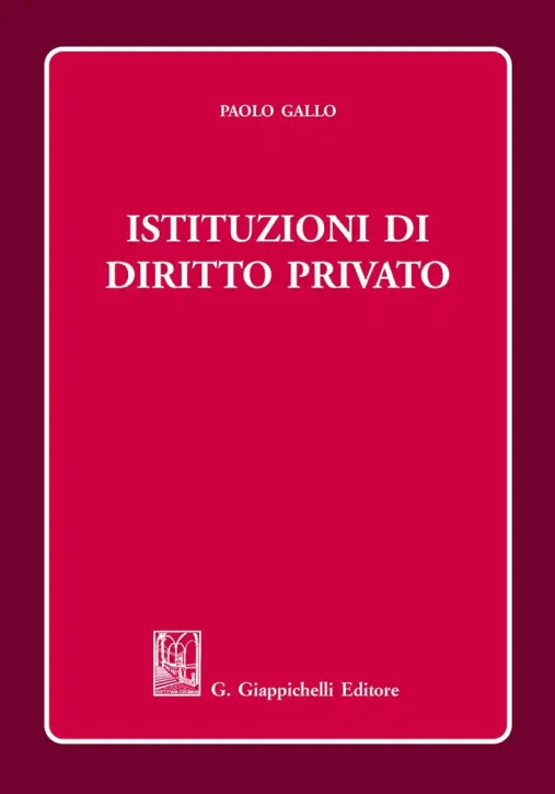 Immagine 0 di Istituzioni Di Diritto Privato