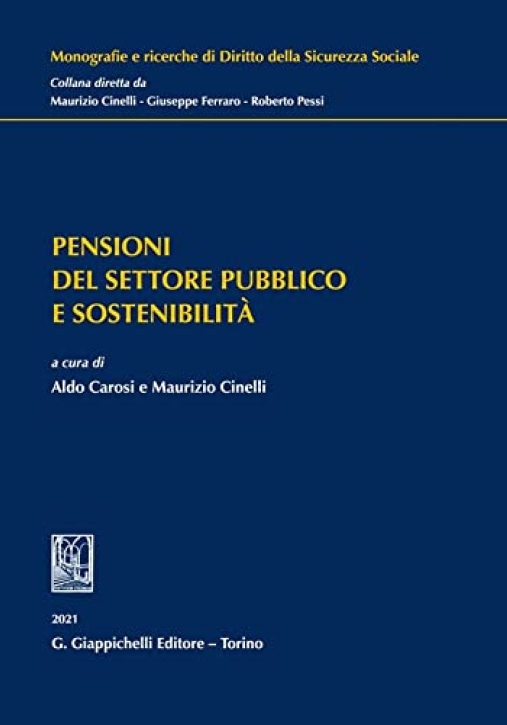 Immagine 0 di Pensioni Settore Pubblico E Sostenibilit